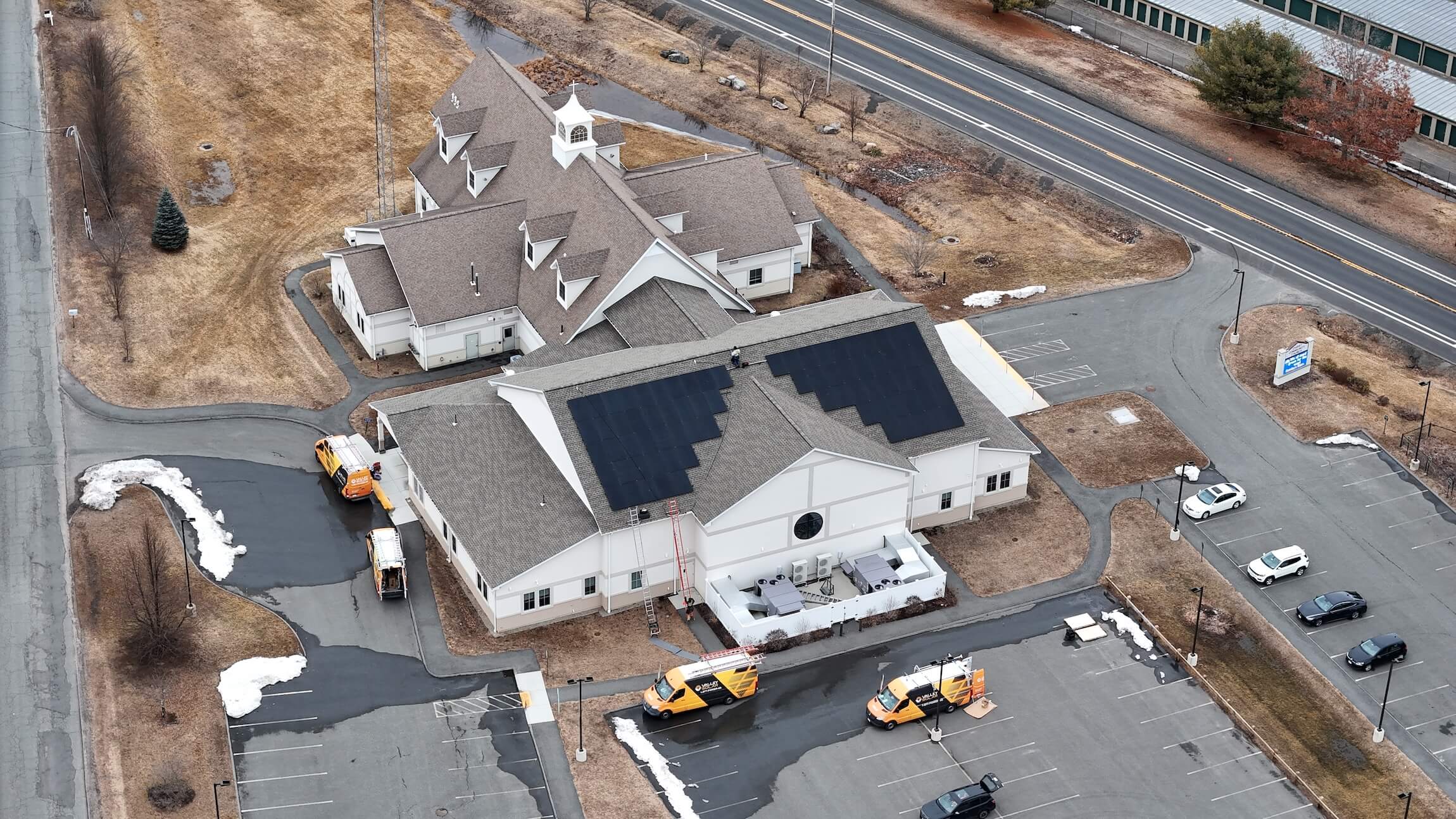 Community Church and Historical Landmark in Hampshire County